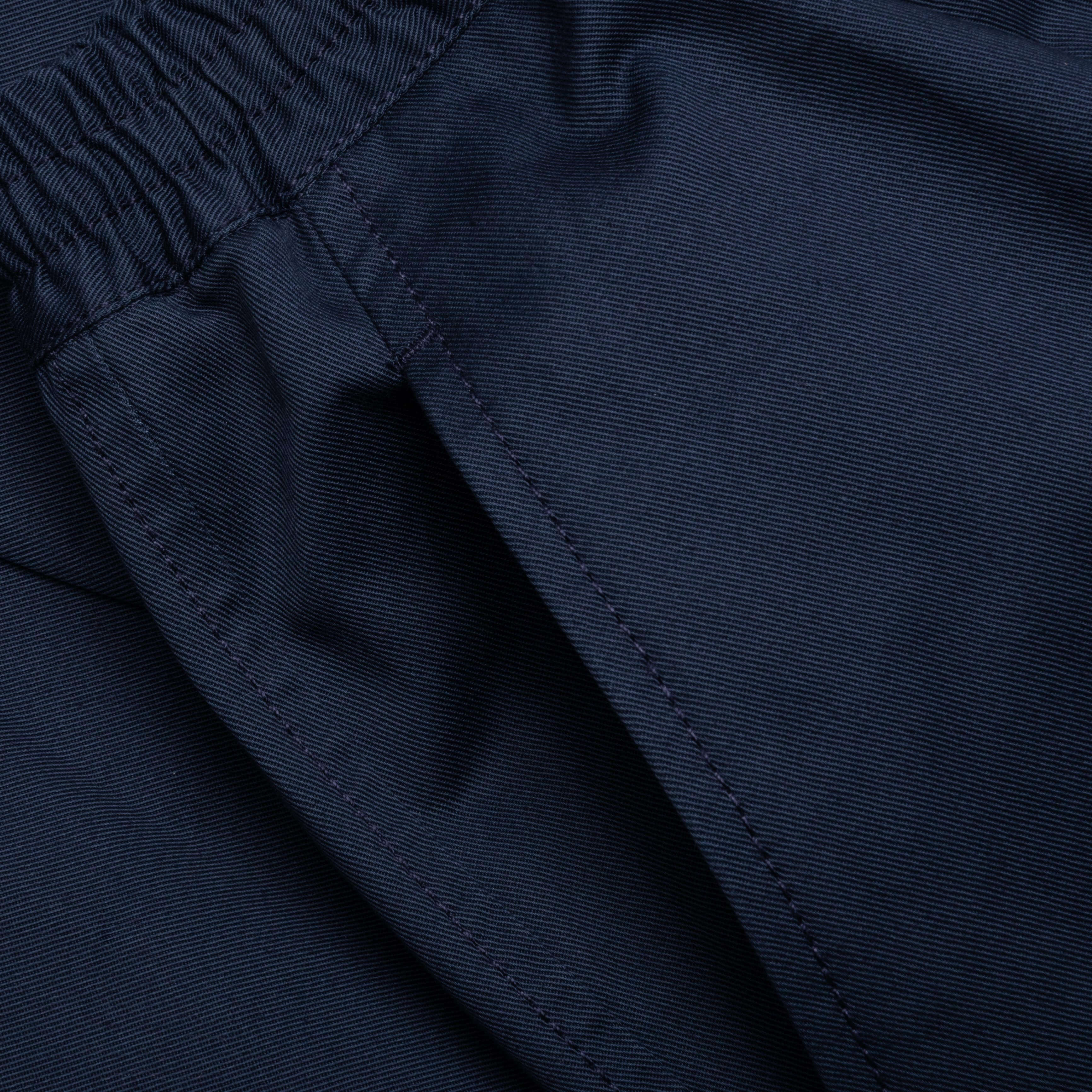 Cropped Drawstring Trousers - Ink - Image 5