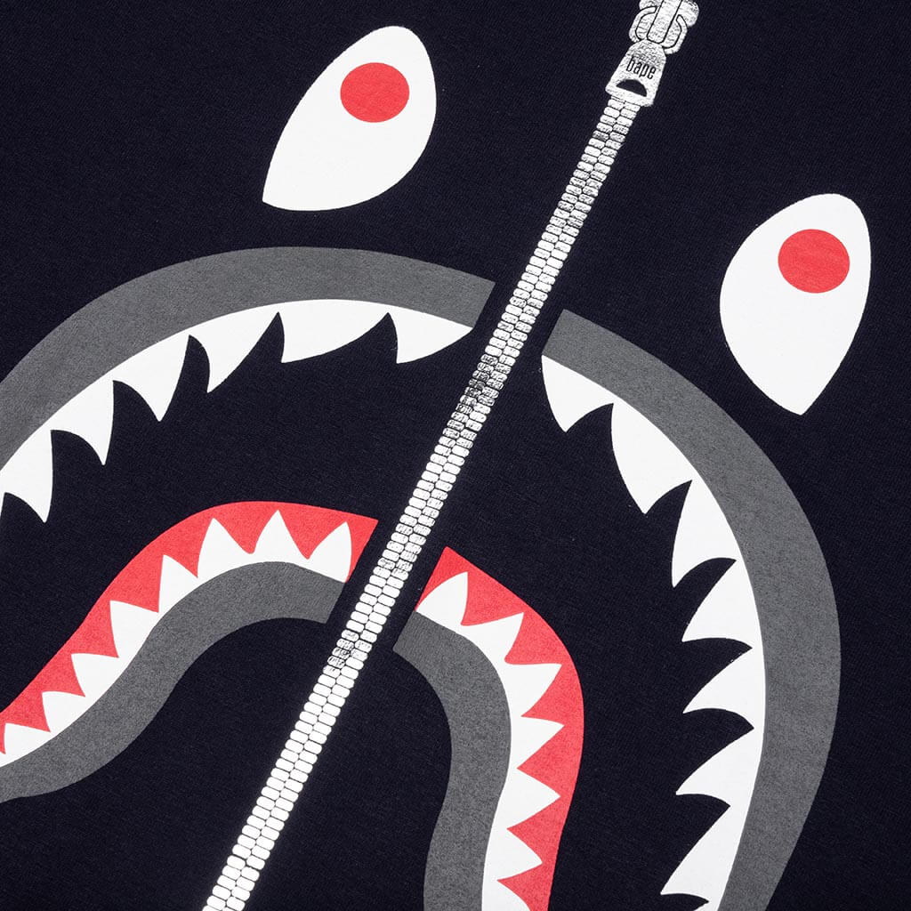 Shark Tee - Navy - Image 4