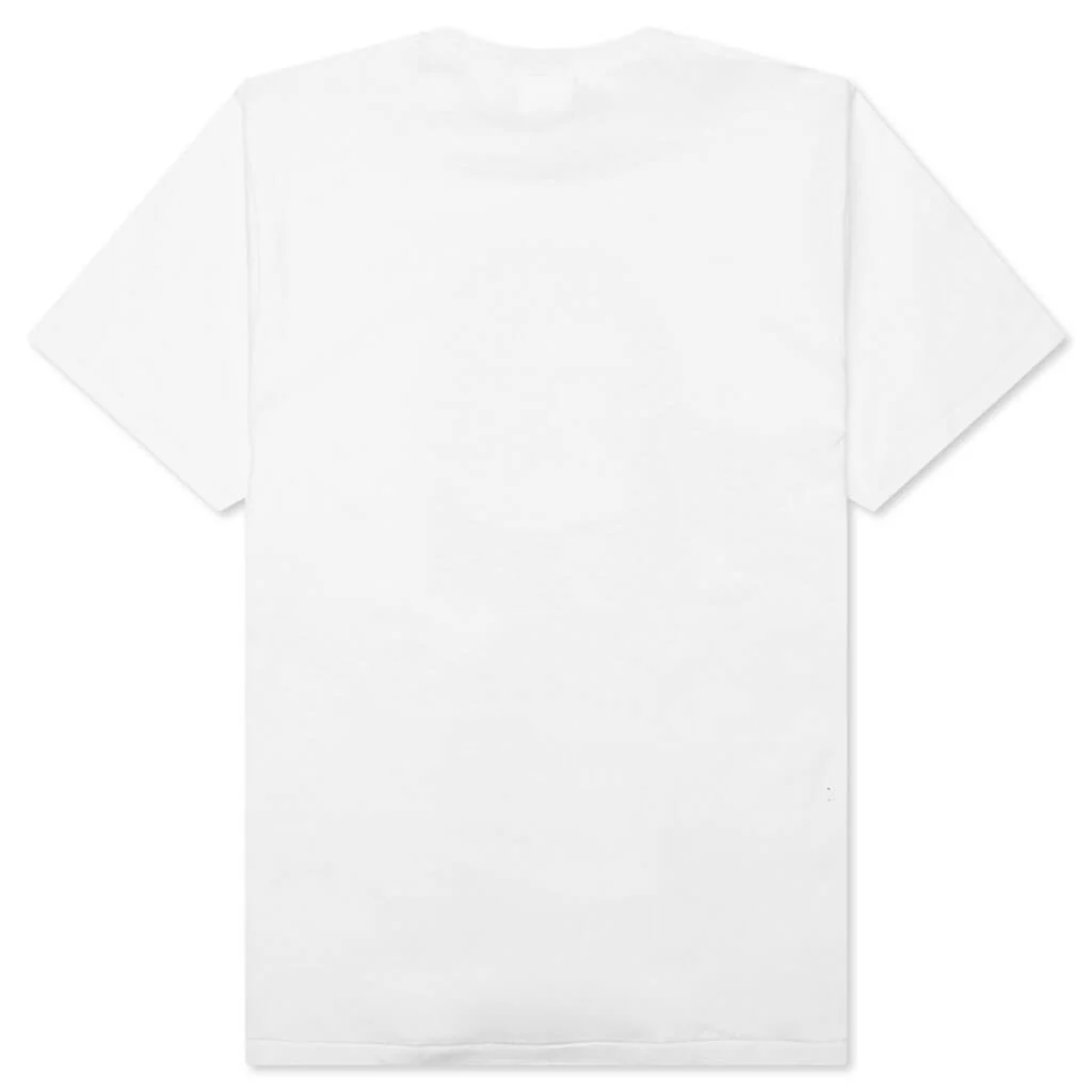 1st Camo By Bathing Ape Tee - White/Green - Image 2