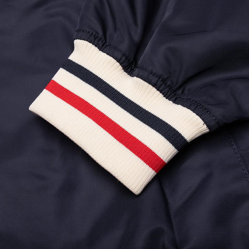 Nylon Stadium Jacket - Navy - Image 4