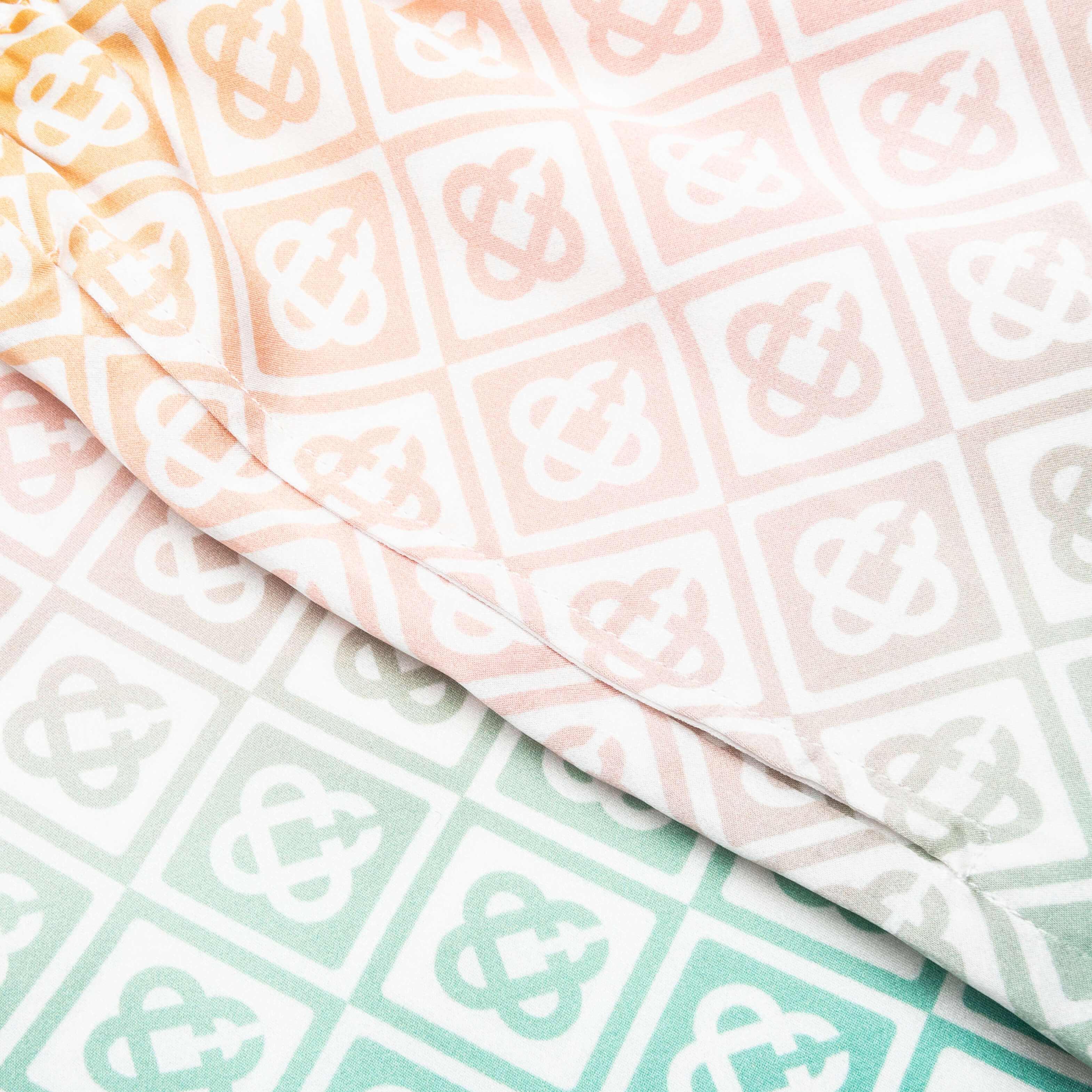 Silk Shorts - Diamond Monogram Degrade - Image 4