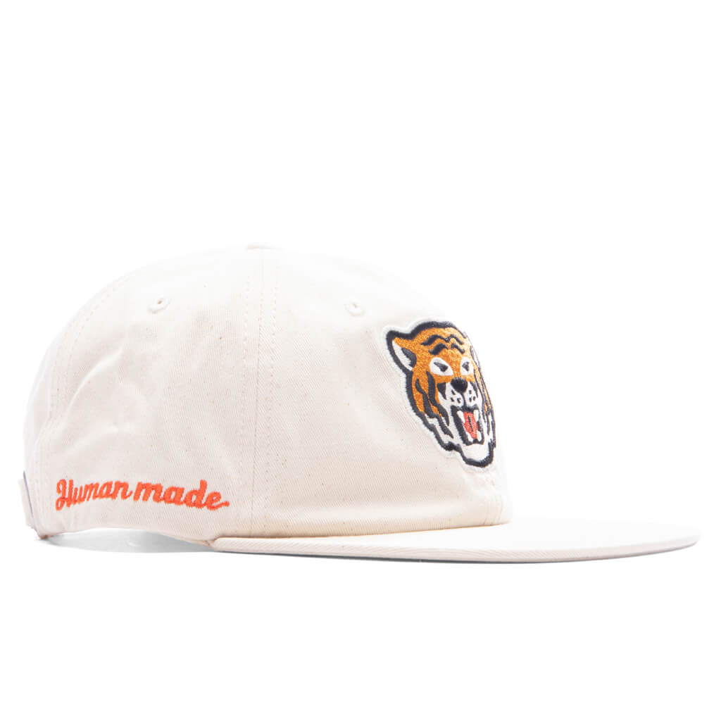6 Panel Twill Cap #1 - Beige - Image 2
