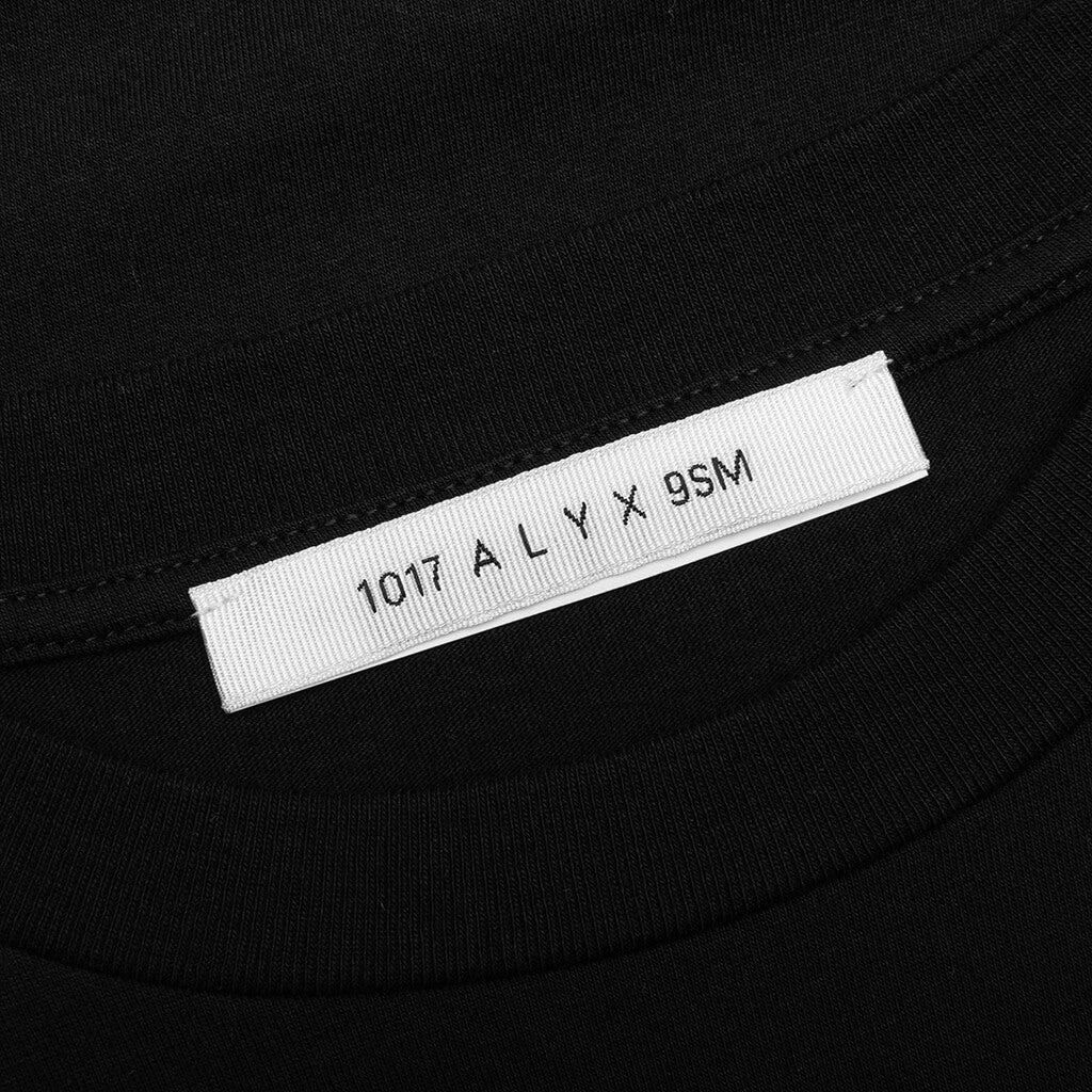 Logo S/S Tee - Black - Image 4