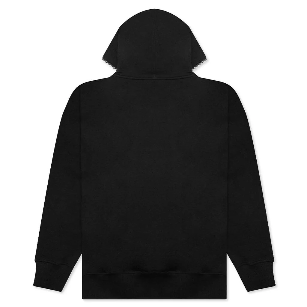 Ball Chain Hoodie - Black - Image 2
