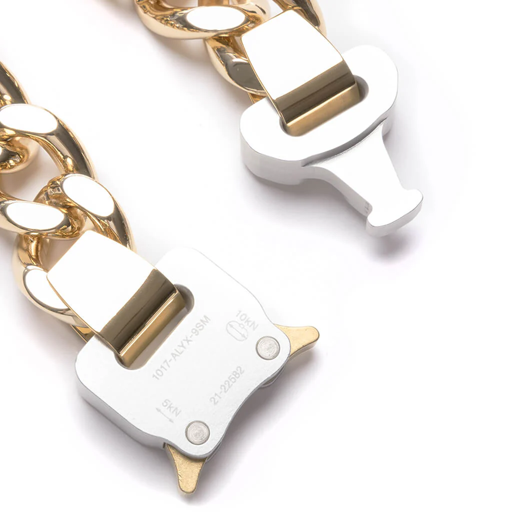 Bracelet with Buckle - Gold Shiny - Image 2
