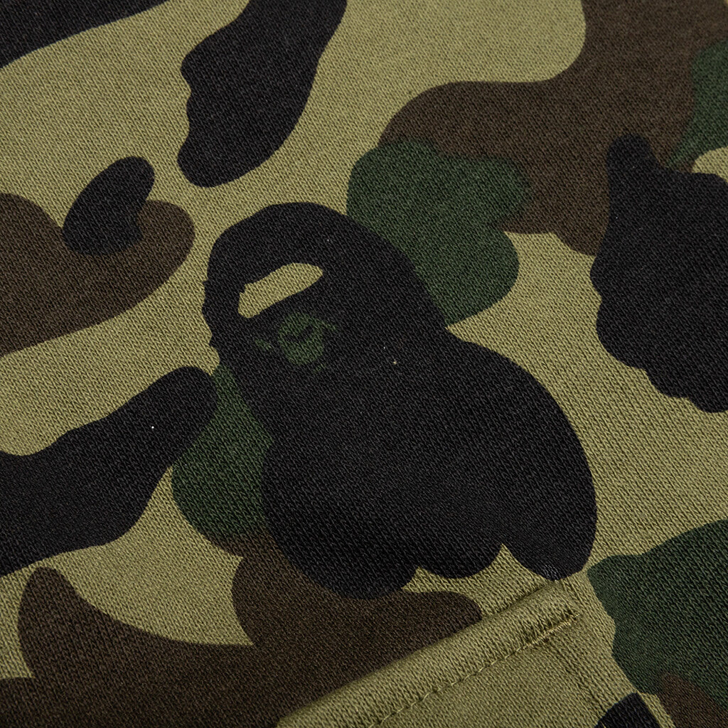 1st Camo 6 Pocket Sweat Shorts - Green - Image 5