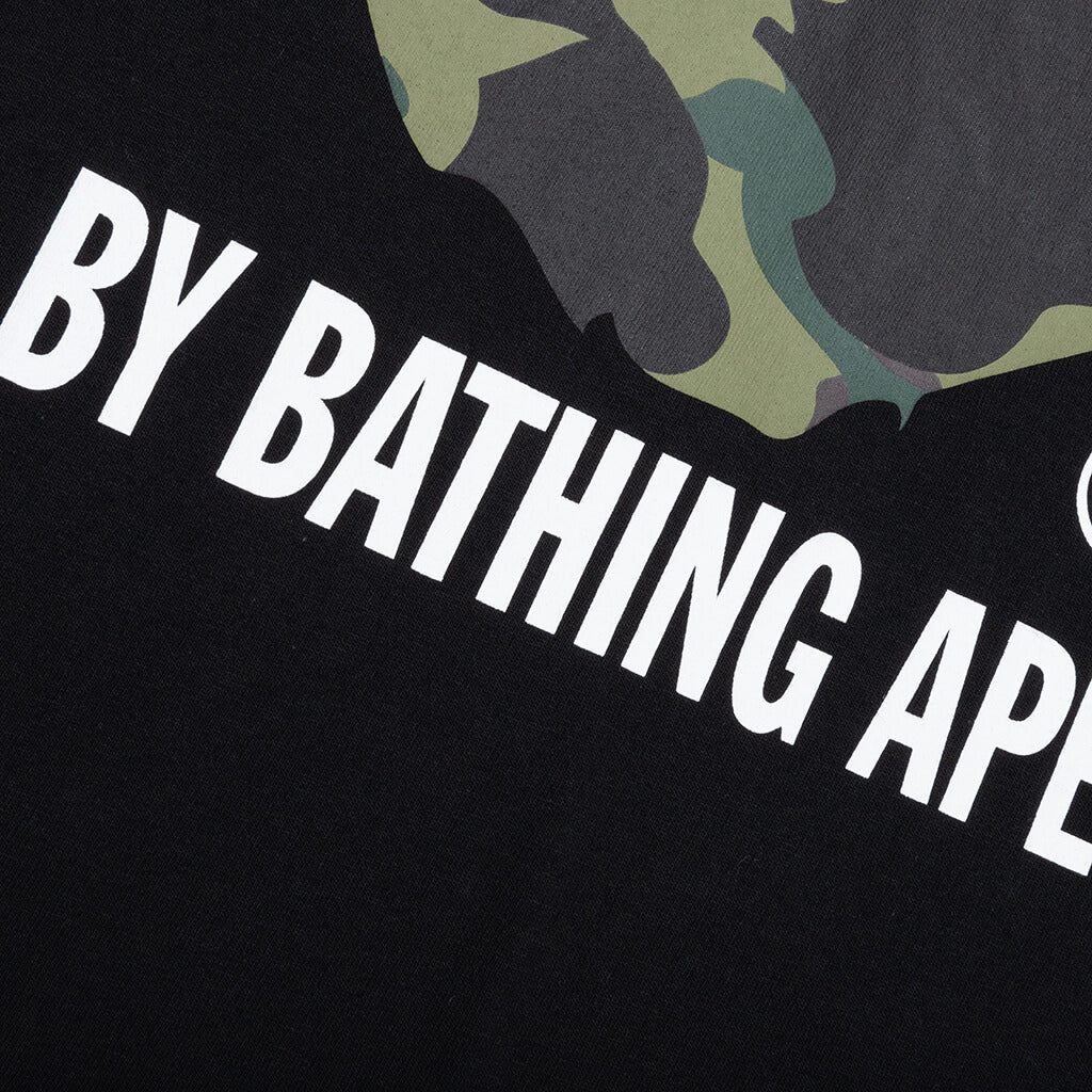1st Camo by Bathing Ape Tee - Black/Green - Image 4
