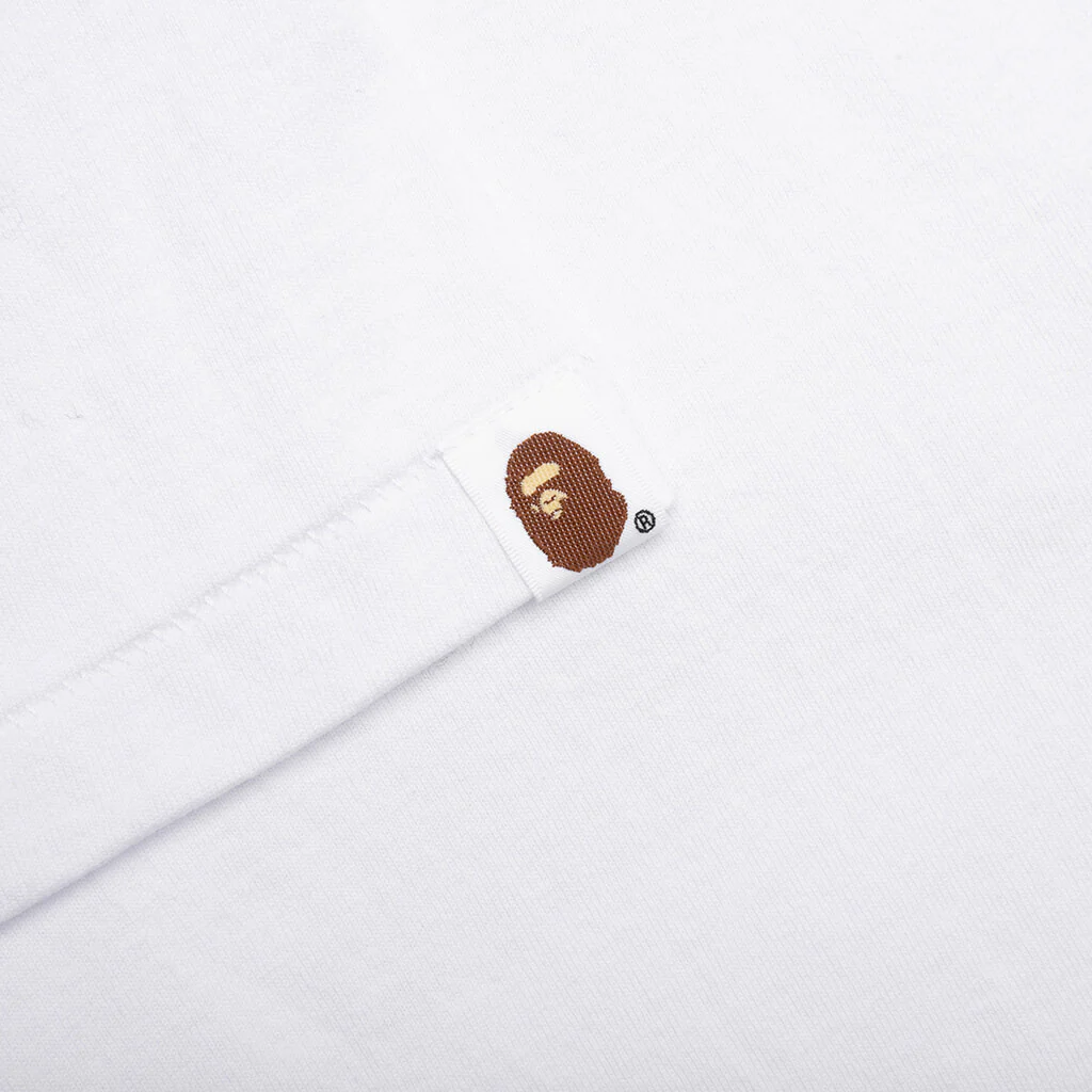 1st Camo by Bathing Ape Tee - White/Green - Image 5