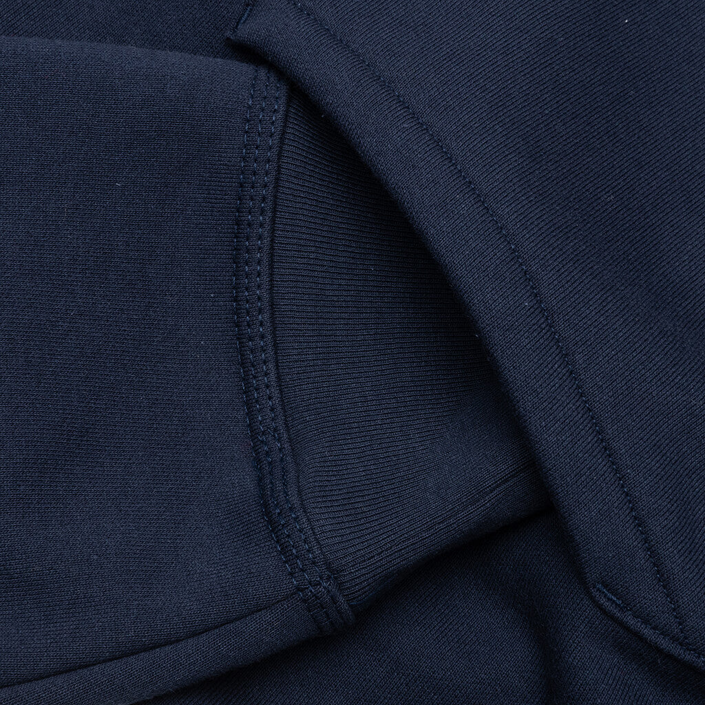 Basic Stussy Hoodie - Navy - Image 5