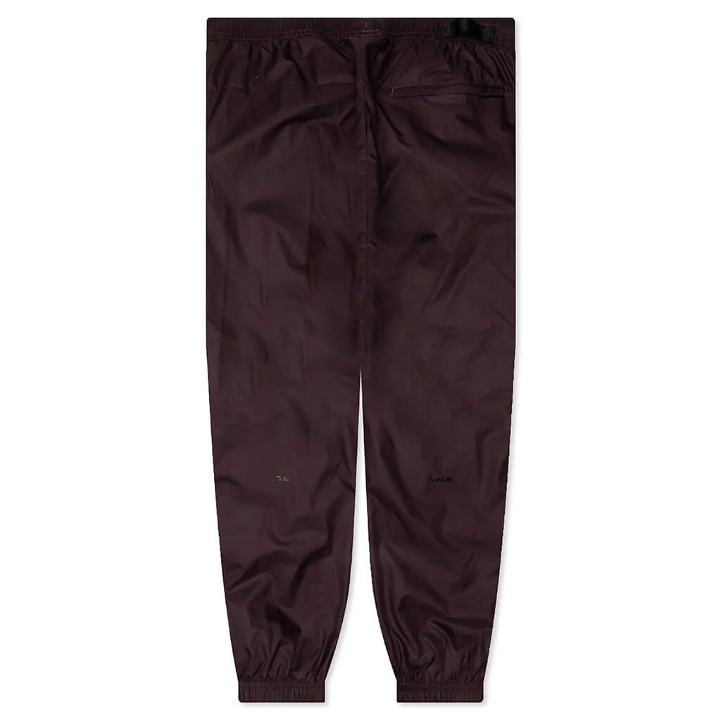 NRG Nocta Track Pant DR - Dark Wine/Black - Image 2