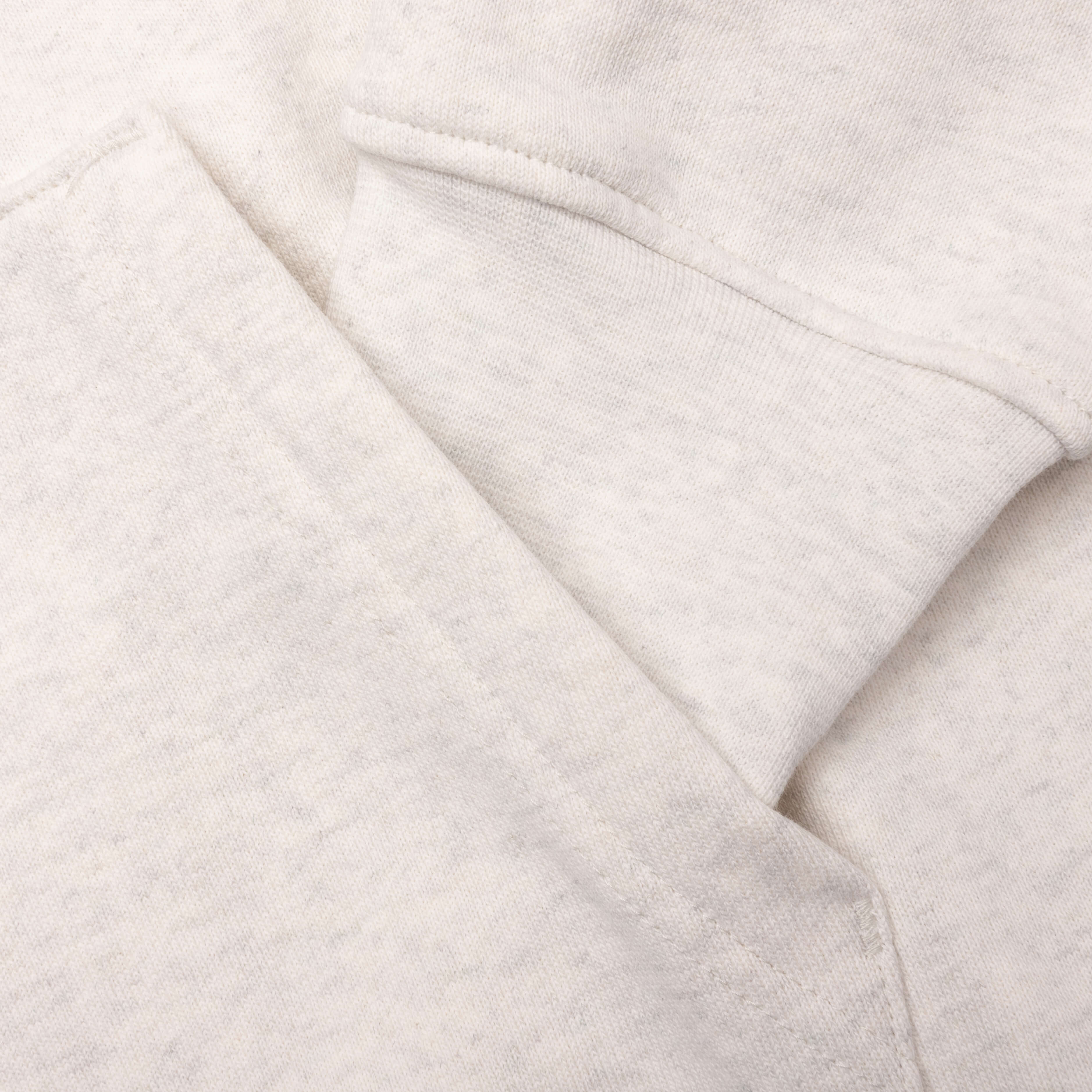 Flight Fleece Pullover Hoodie - Sail/Heather/Sail - Image 4