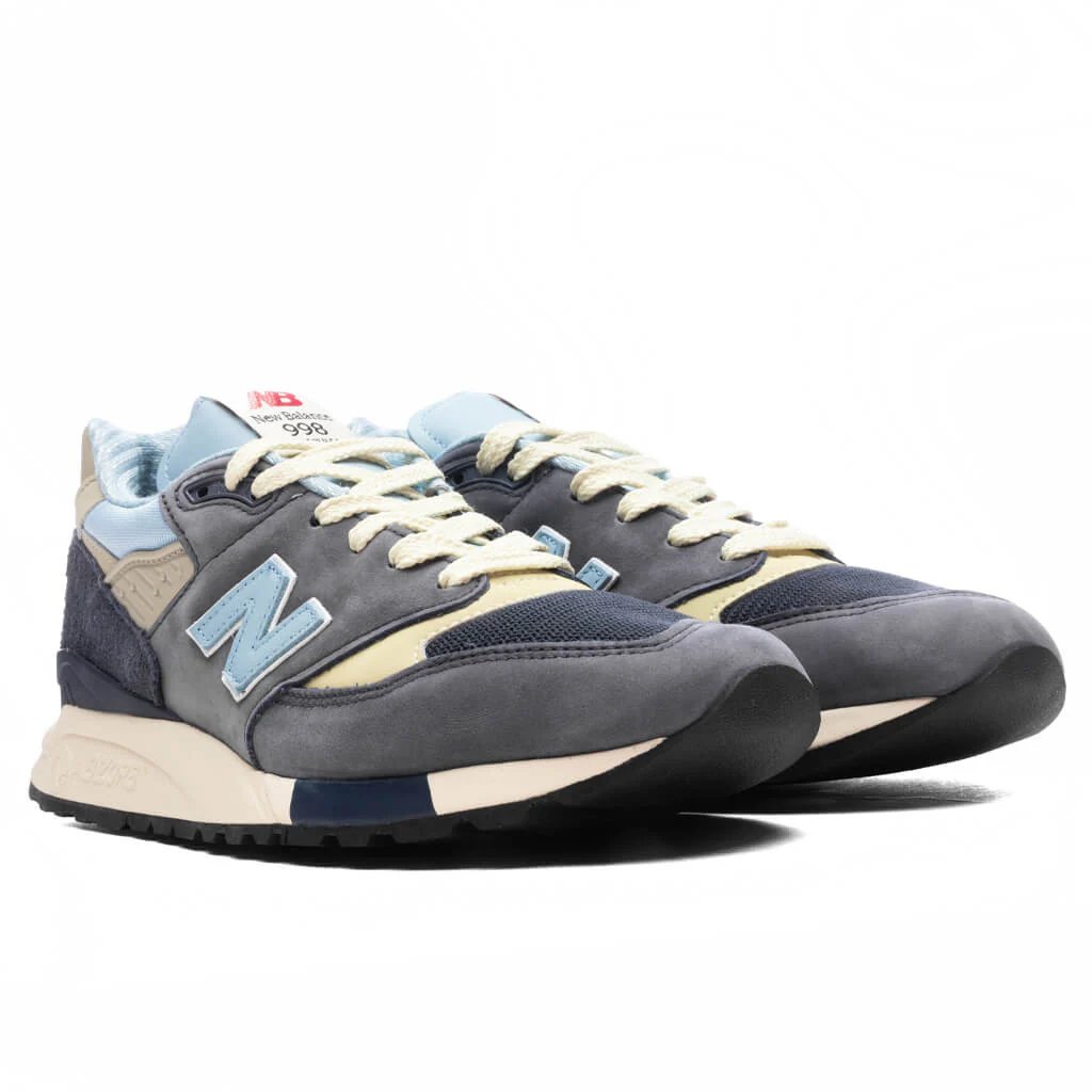Made in USA 998 - NB Navy/Chrome Blue - Image 2