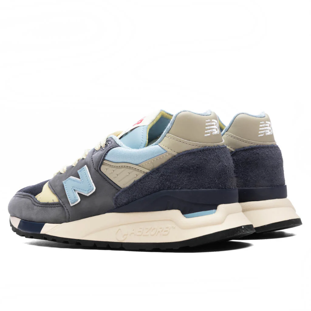 Made in USA 998 - NB Navy/Chrome Blue - Image 3