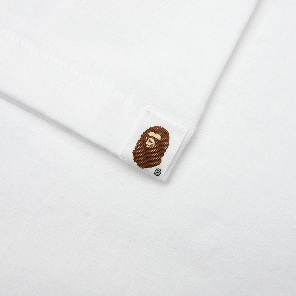 1st Camo Big Ape Head Tee - White/Yellow - Image 4