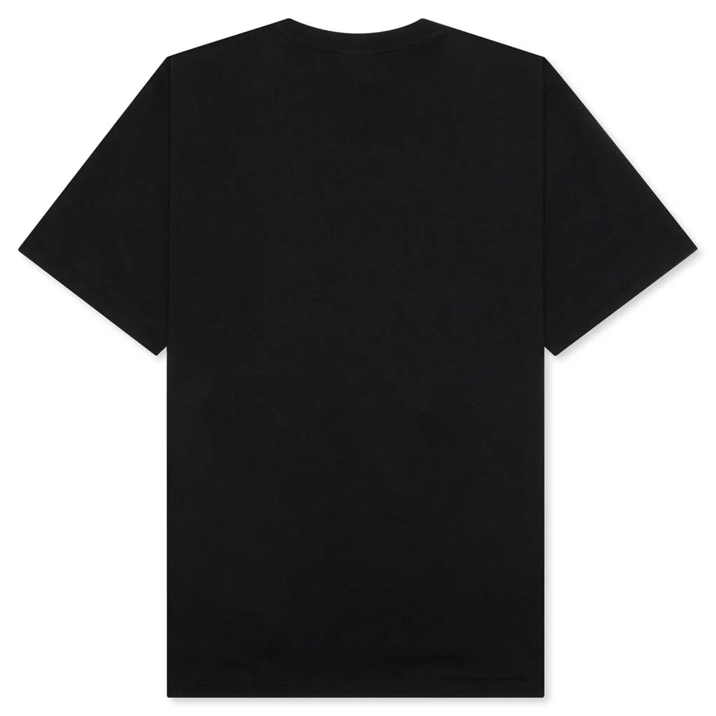 1st Camo College Tee - Black/Green - Image 2