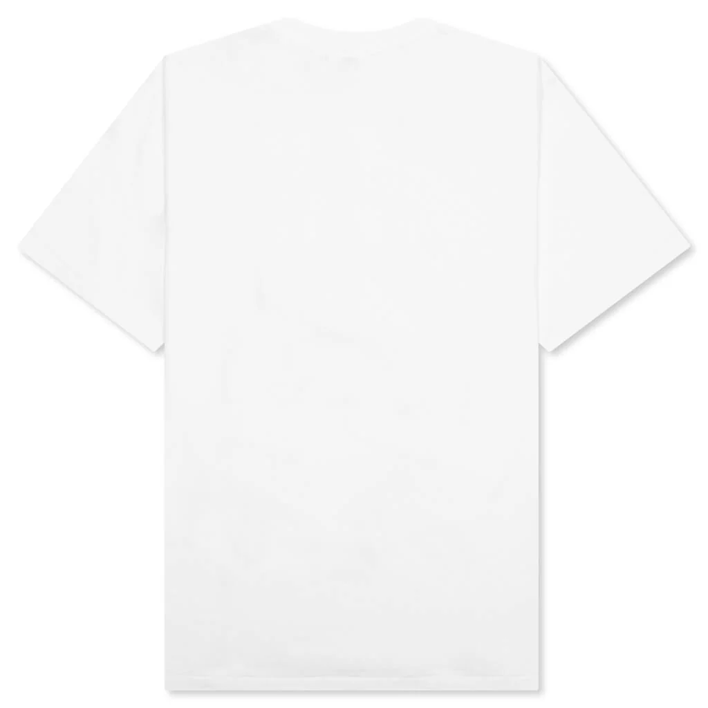 1st Camo College Tee - White/Yellow - Image 2