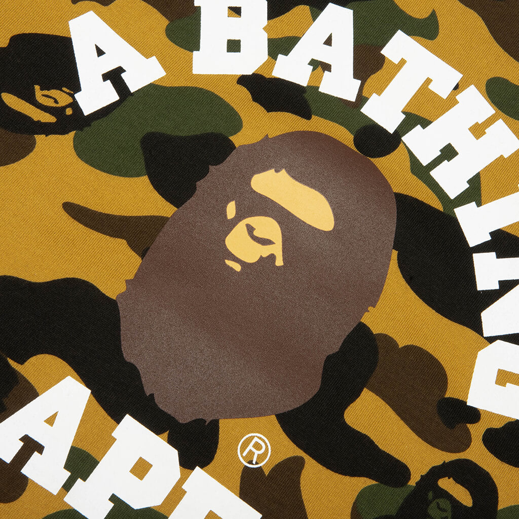 1st Camo College Tee - Yellow - Image 3