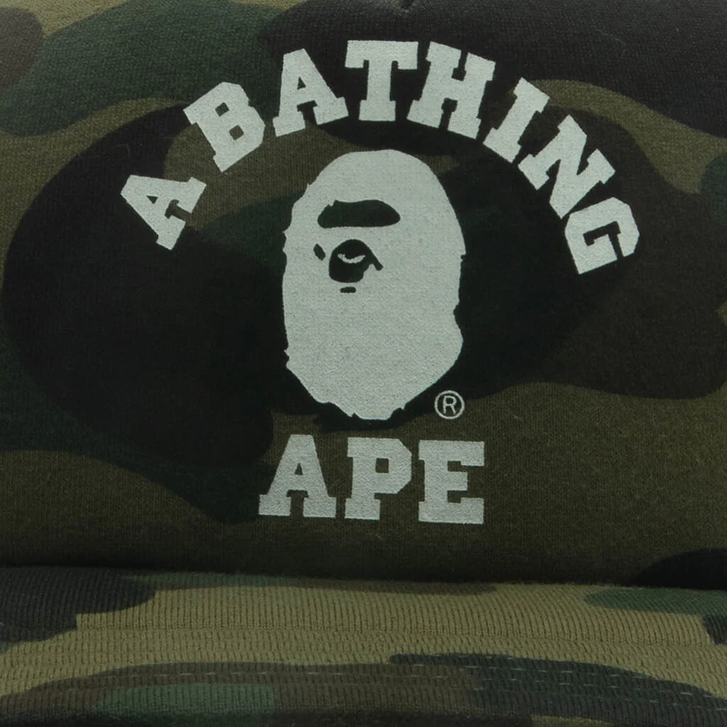 1st Camo College Mesh Cap - Green - Image 2