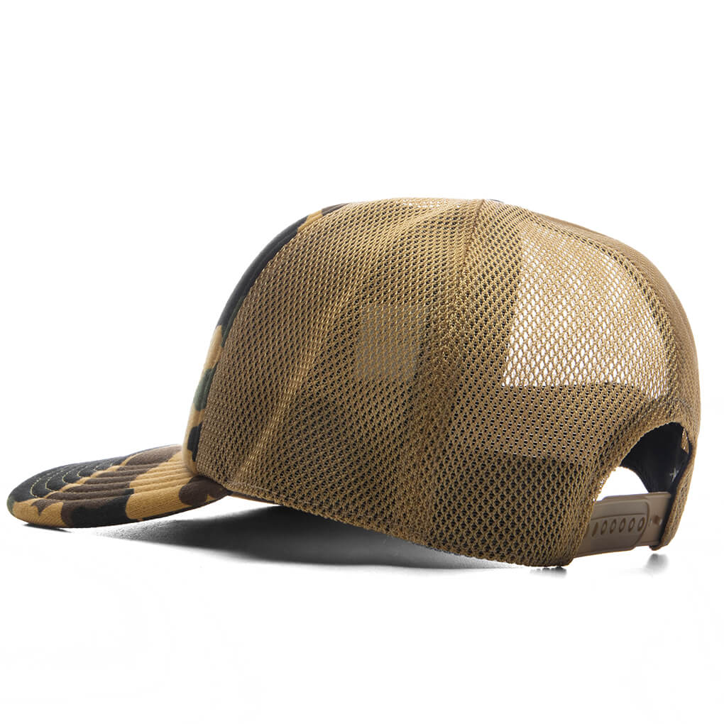 1st Camo College Mesh Cap - Yellow - Image 4