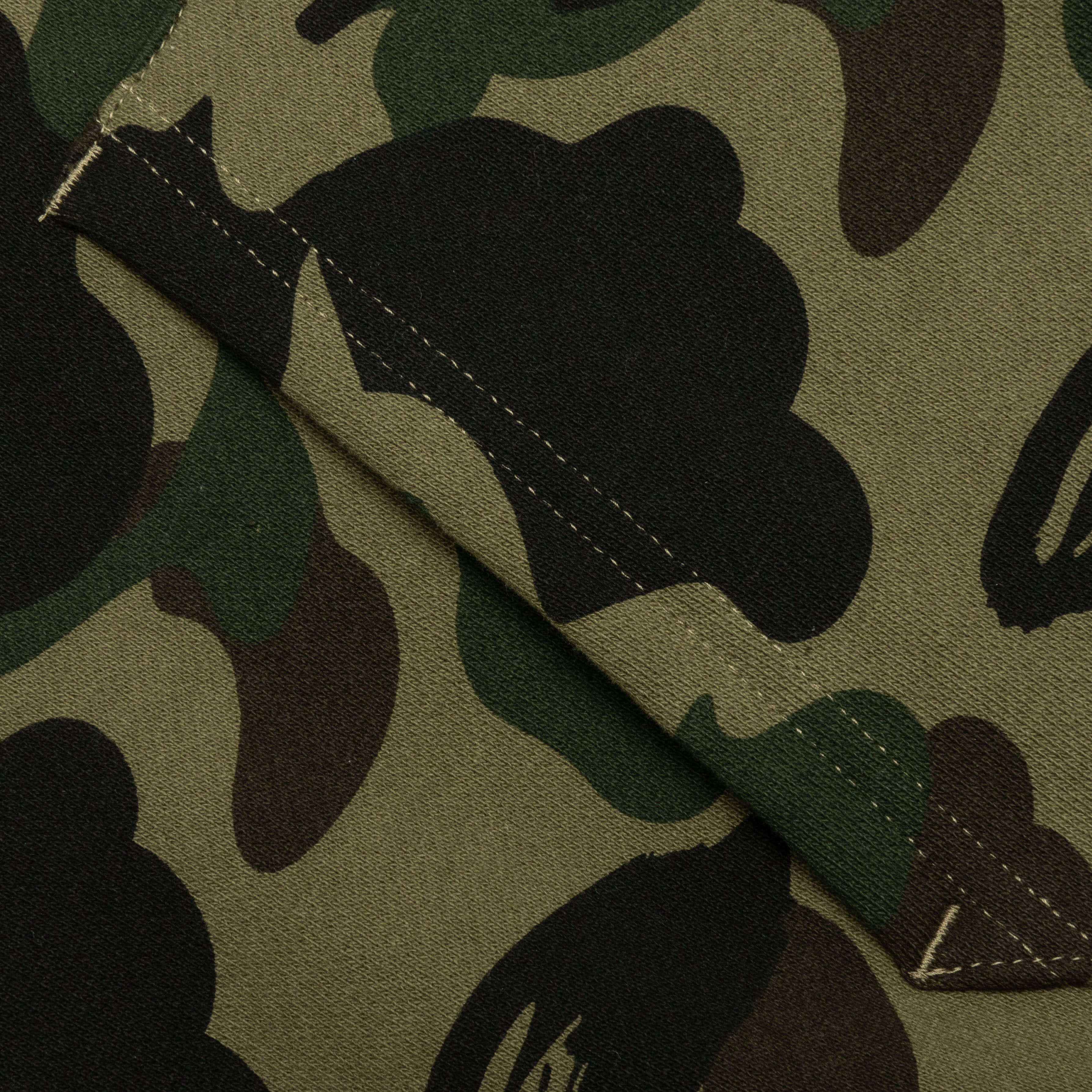 1st Camo Crazy College Full Zip Hoodie - Green - Image 6