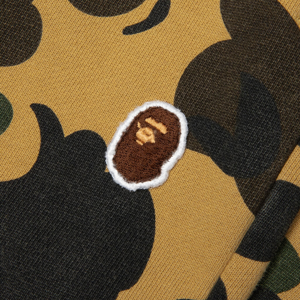 1st Camo One Point Relaxed Fit Sweat Pants - Yellow - Image 3