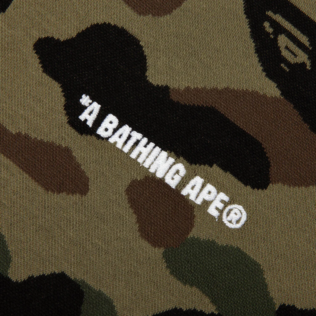 1st Camo Relaxed Fit Polo Shirt - Green - Image 4