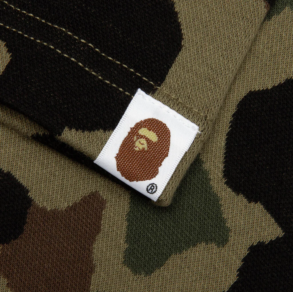 1st Camo Relaxed Fit Polo Shirt - Green - Image 5