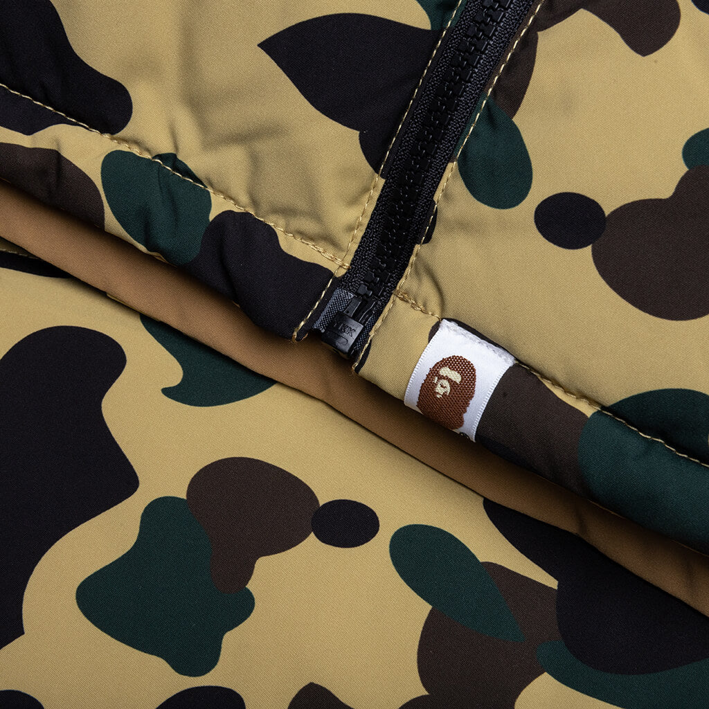1st Camo Reversible Down Vest - Yellow - Image 3