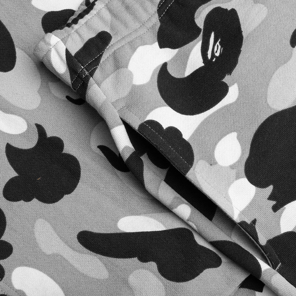 1ST Camo Shark Regular Fit Sweat Shorts - Gray - Image 3