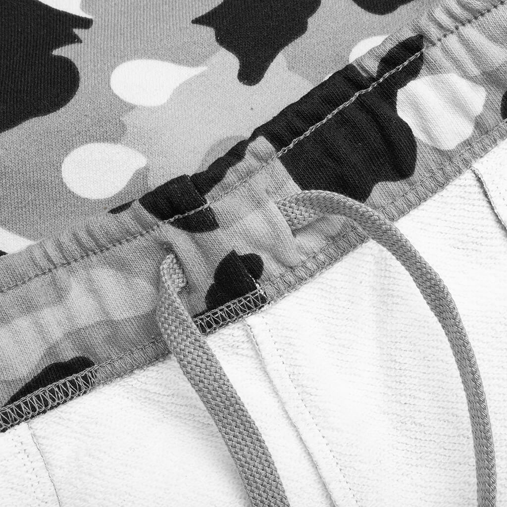 1ST Camo Shark Regular Fit Sweat Shorts - Gray - Image 5