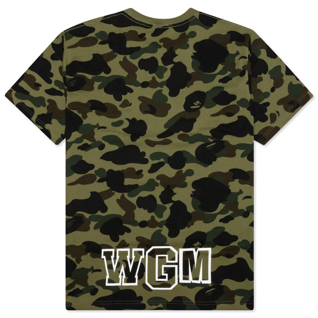 1st Camo Shark Tee - Green - Image 2