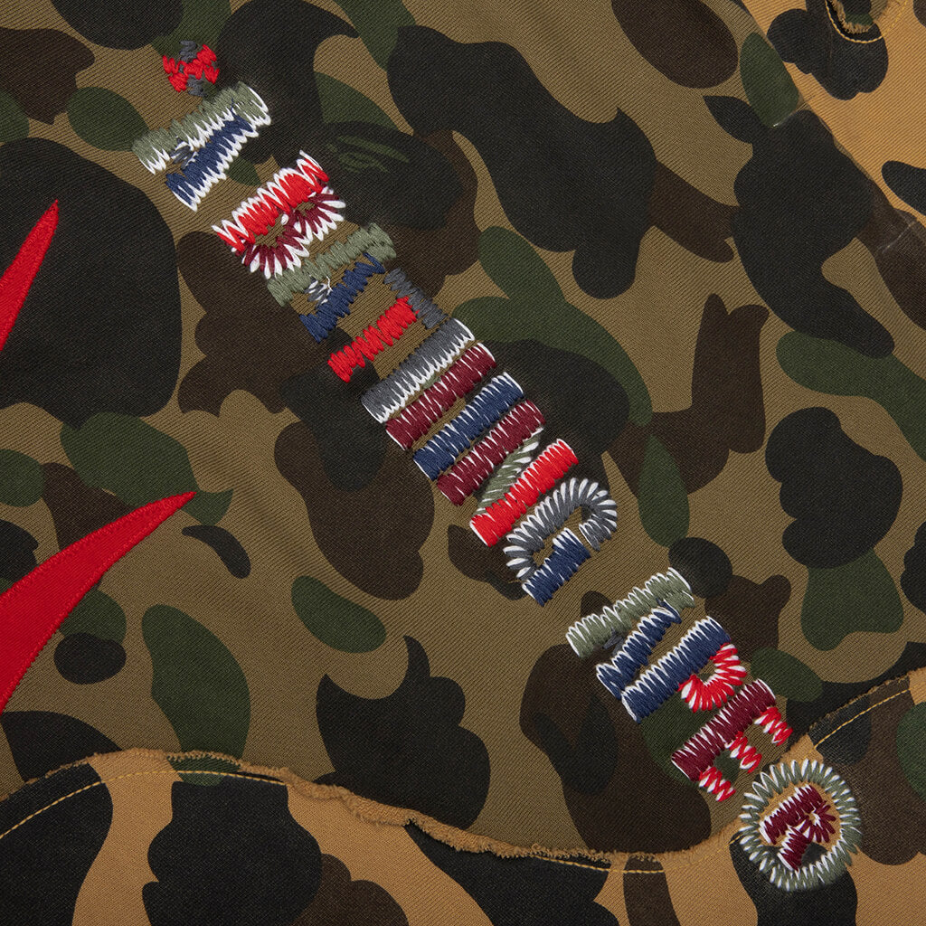 1st Camo Upcycled Relaxed Fit Full Zip Hoodie - Multi - Image 5