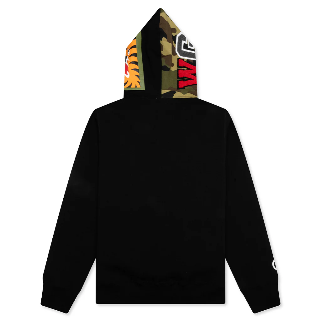 1st Shark Full Zip Hoodie - Black - Image 2