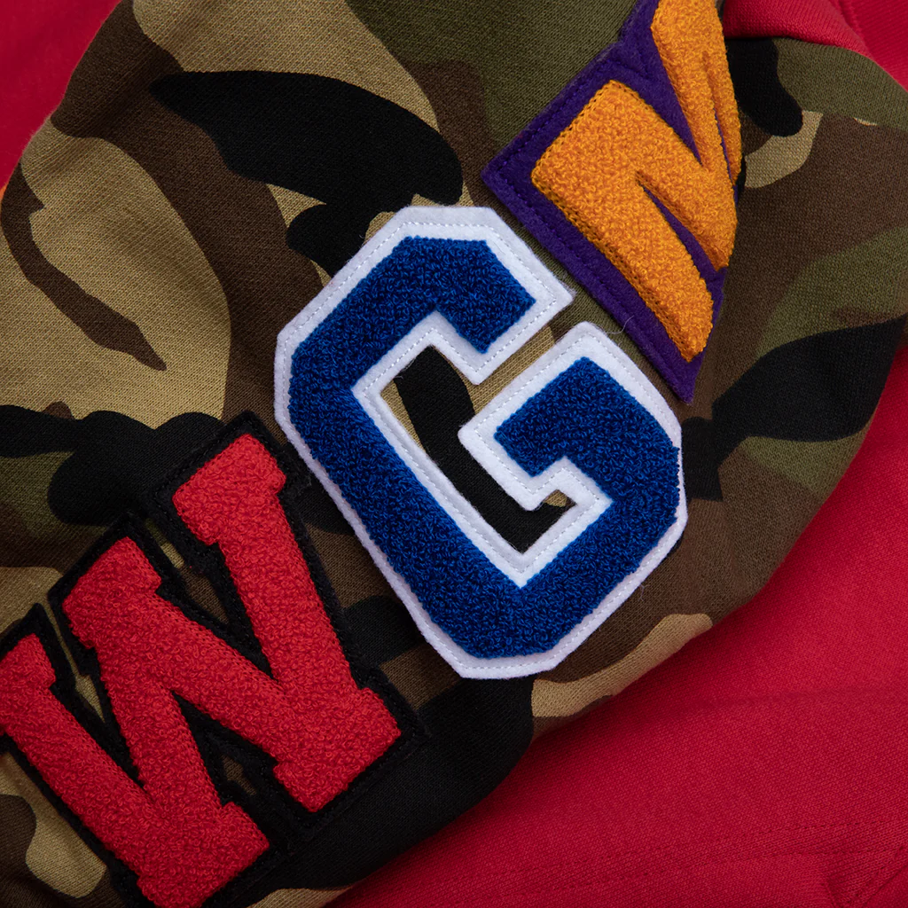 1st Shark Full Zip Hoodie - Red - Image 3