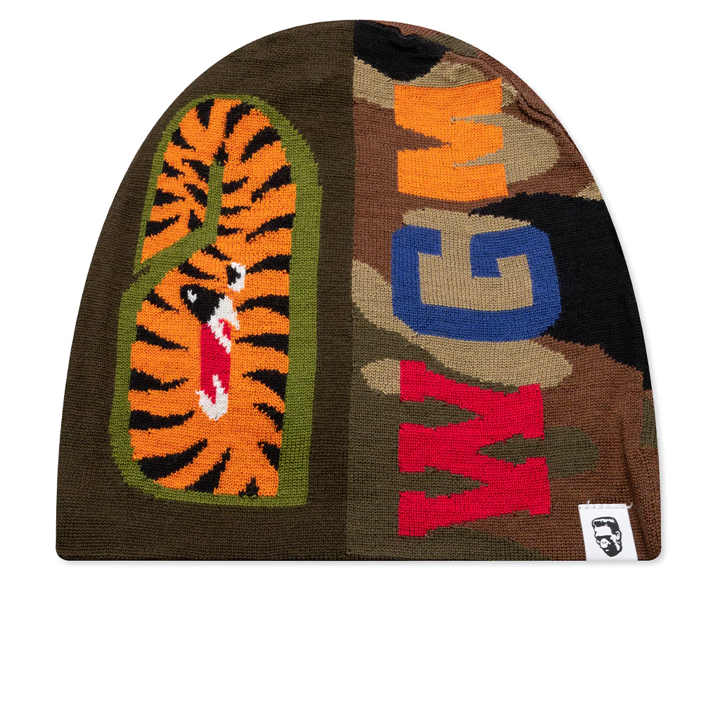 1st Shark Knit Cap - Red - Image 3