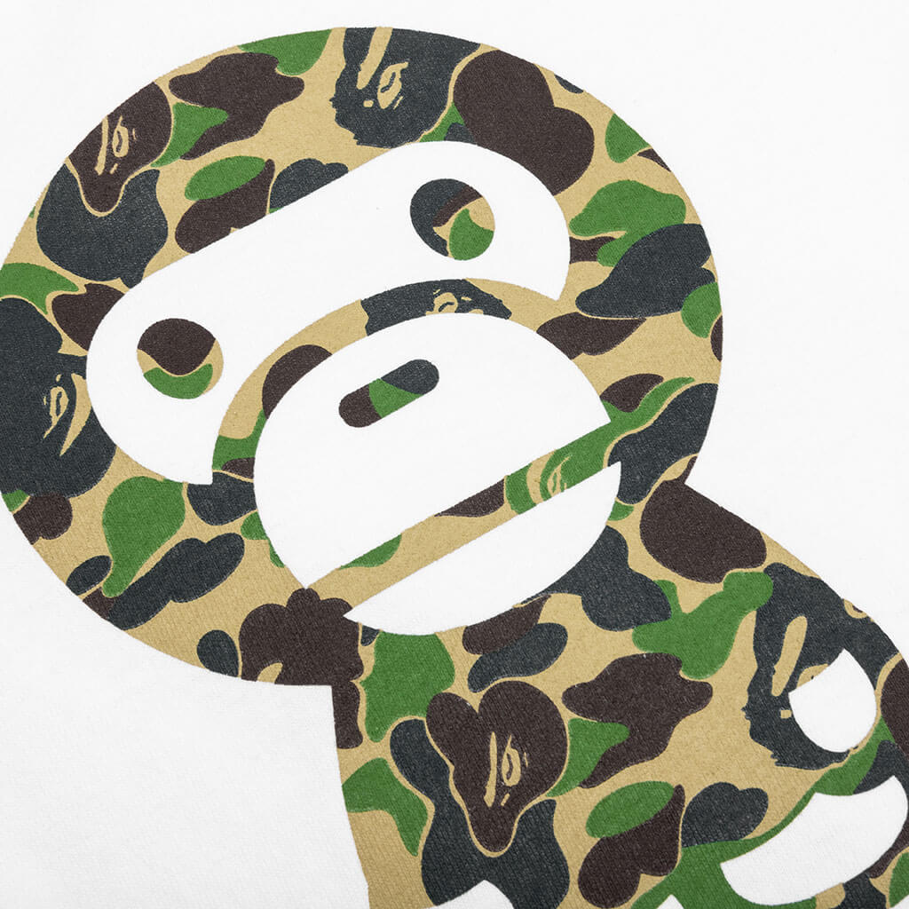 Kids Abc Camo Baby Milo Tee - White - Image 3