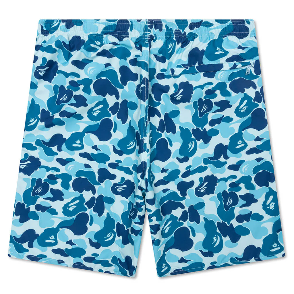 Abc Camo Beach Shorts - Blue - Image 2