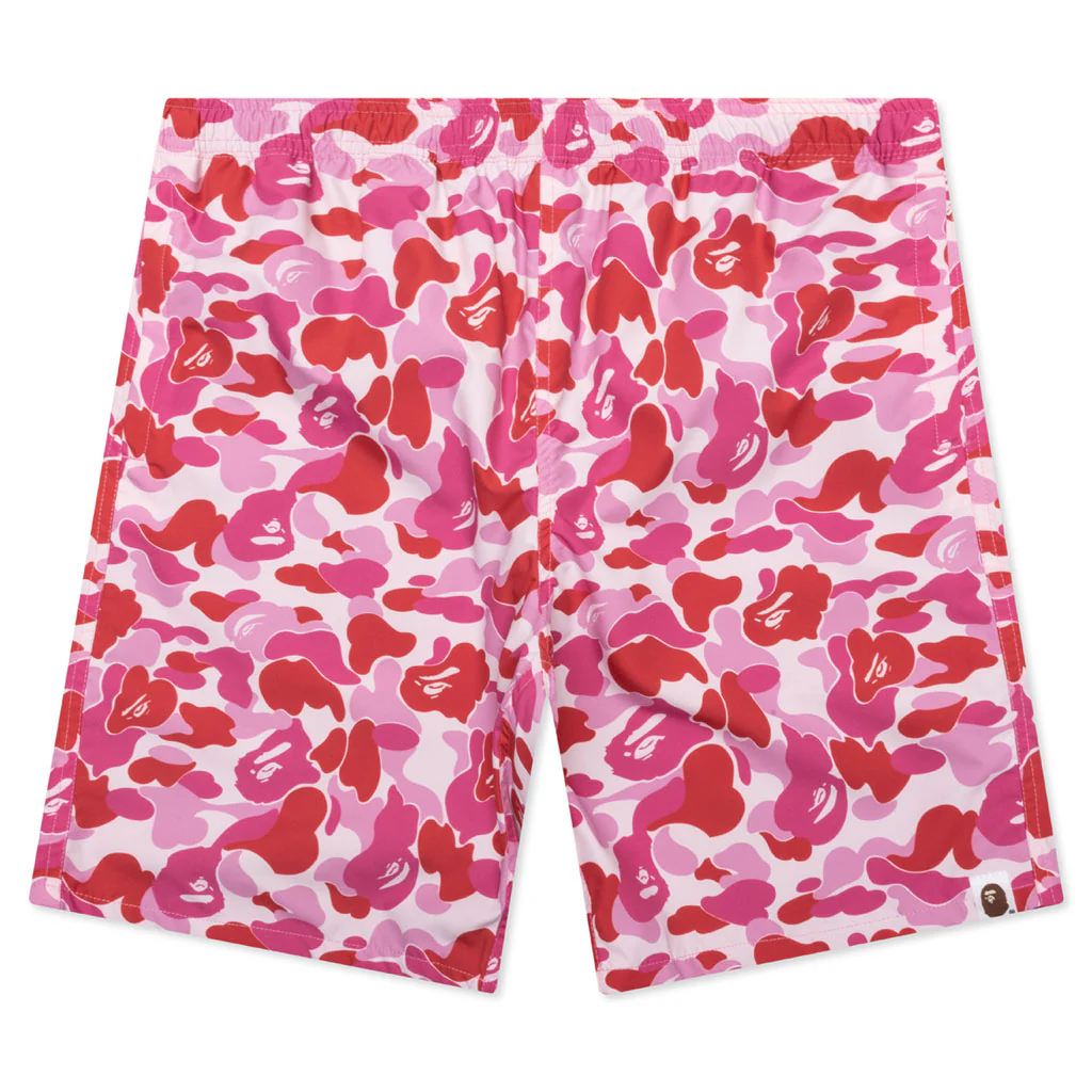 Abc Camo Beach Shorts - Pink