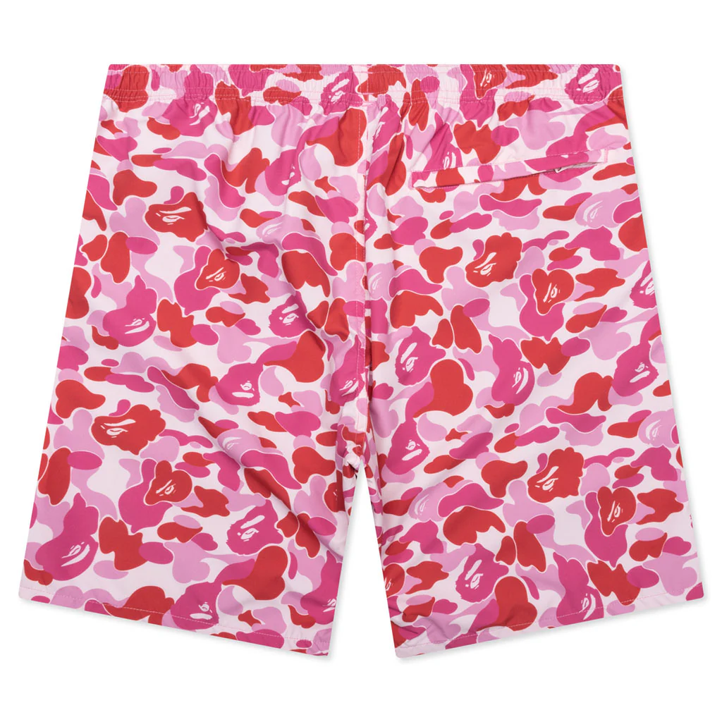 Abc Camo Beach Shorts - Pink - Image 2