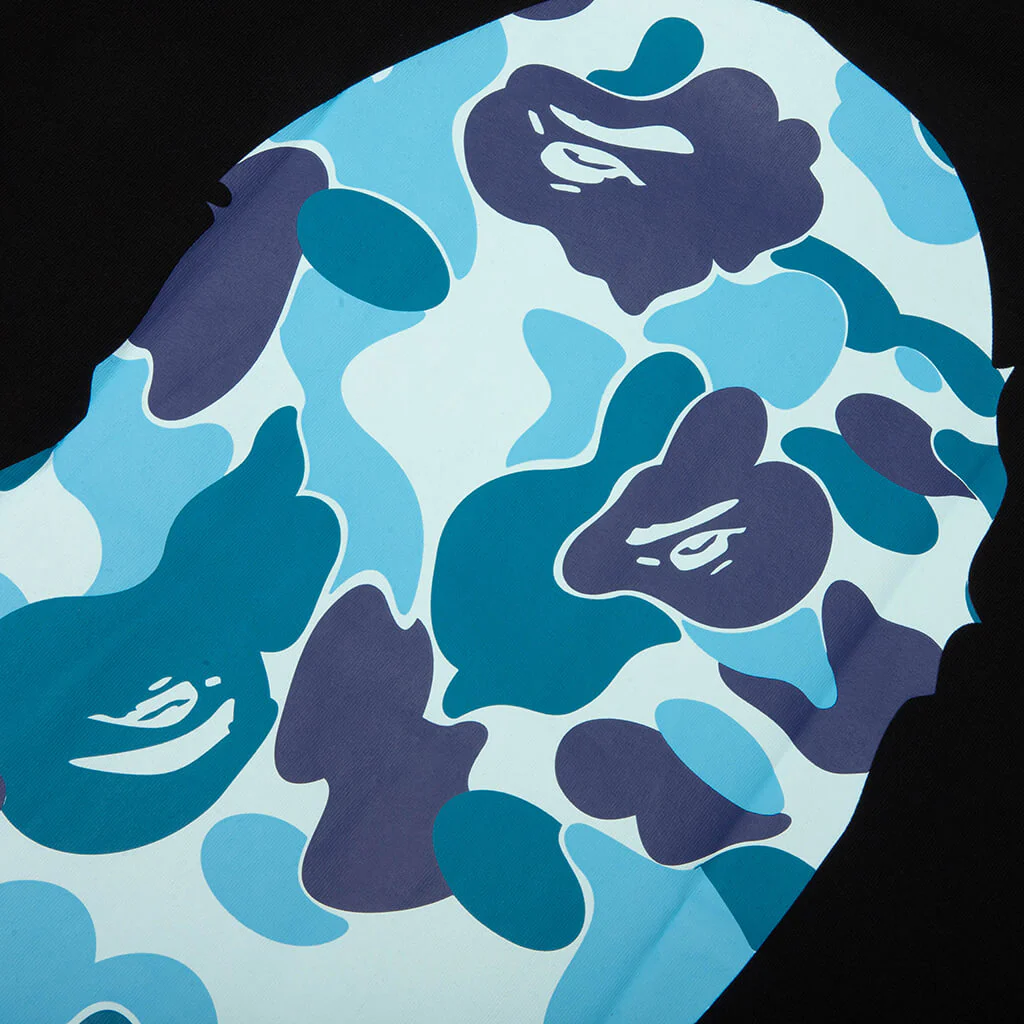 ABC Camo Big Ape Head Tee - Black/Blue - Image 5