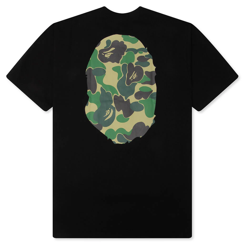 ABC Camo Big Ape Head Tee - Black/Green - Image 2