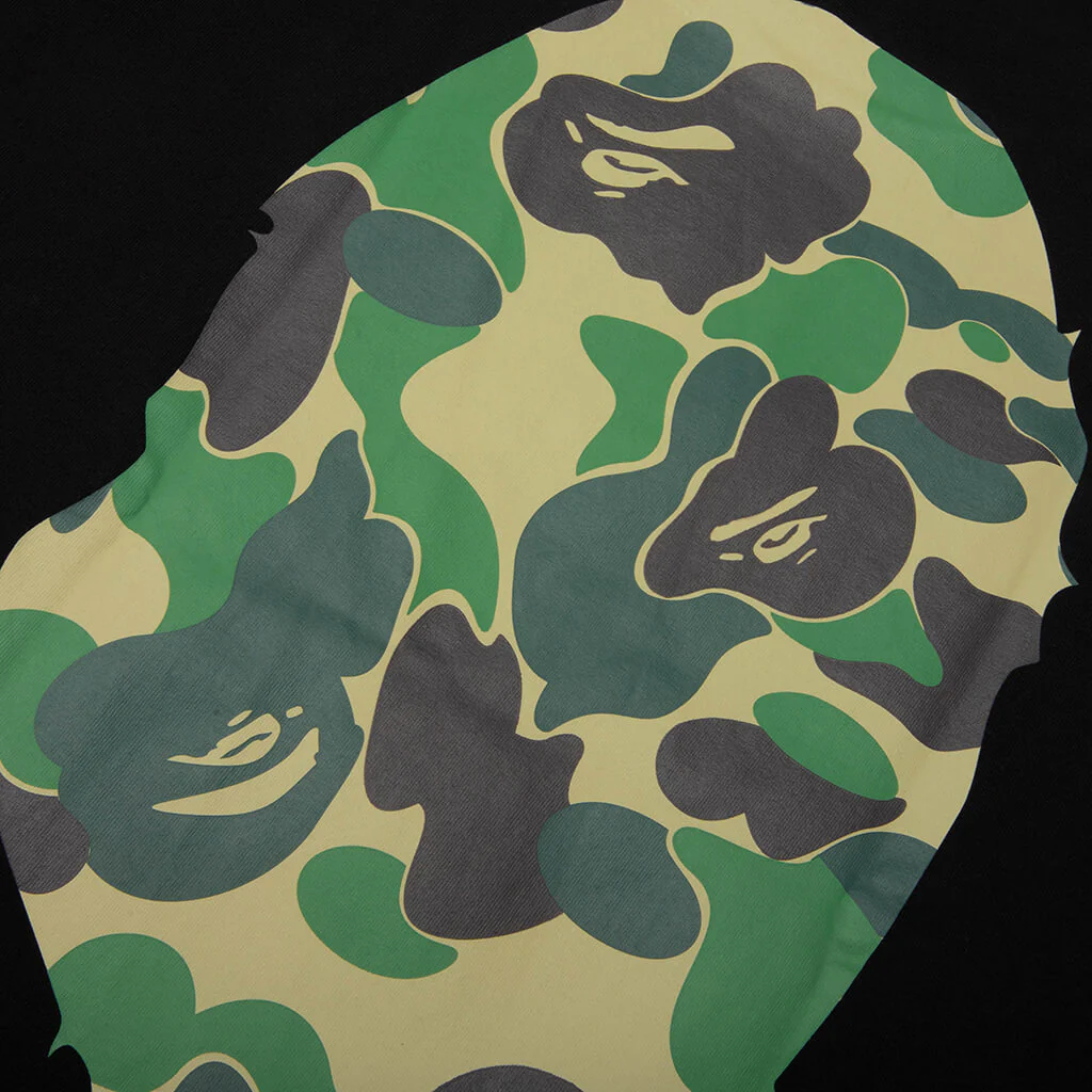 ABC Camo Big Ape Head Tee - Black/Green - Image 5