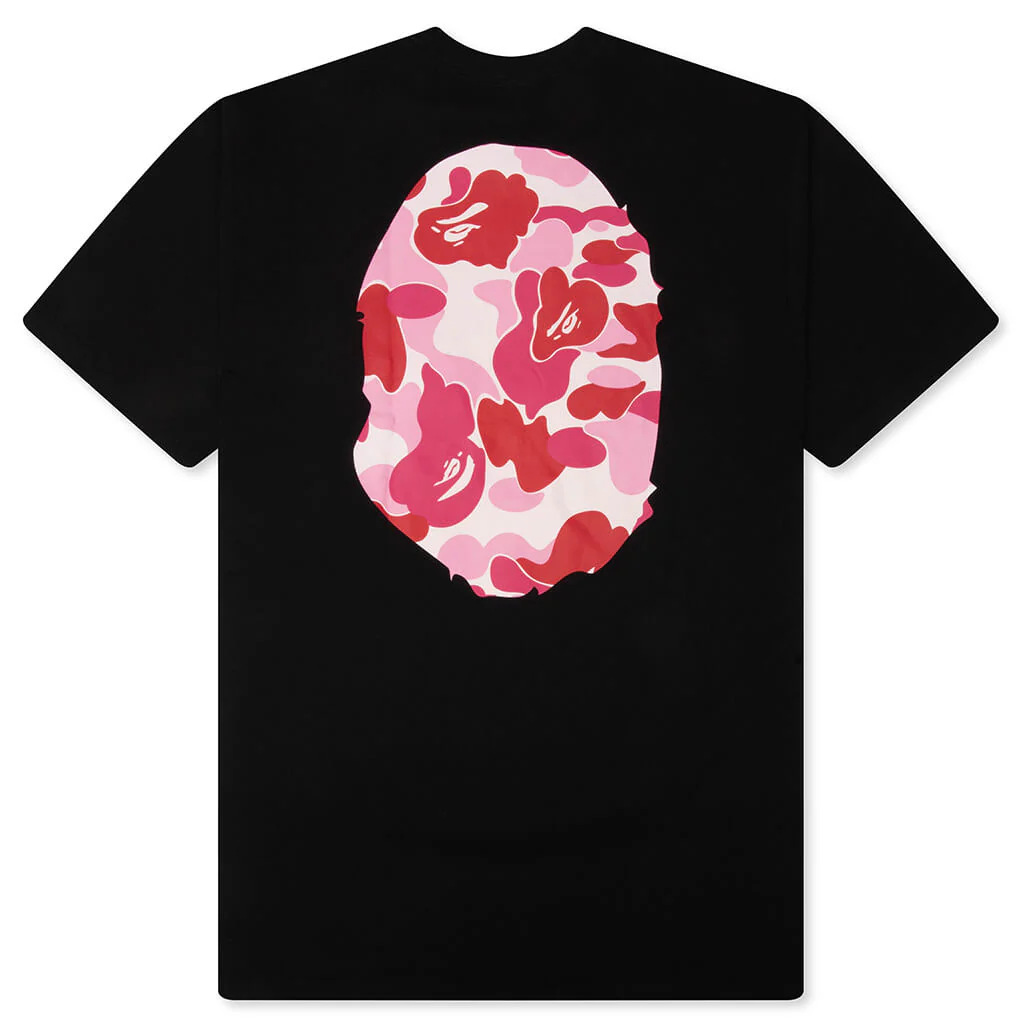 ABC Camo Big Ape Head Tee - Black/Pink - Image 2