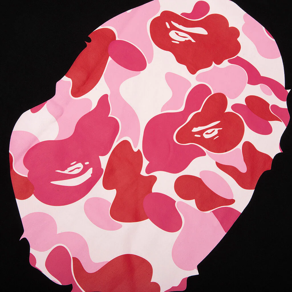 ABC Camo Big Ape Head Tee - Black/Pink - Image 5