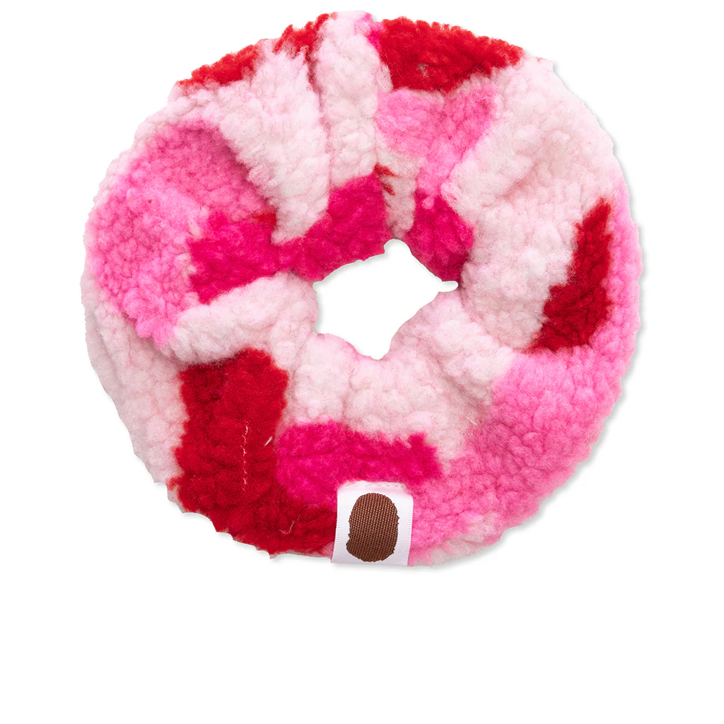 Abc Camo Boa Scrunchie - Pink - Image 2
