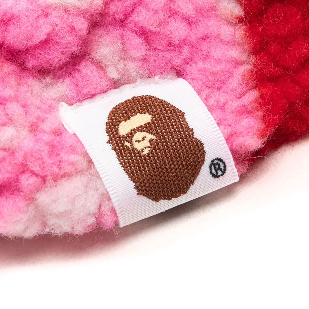 Abc Camo Boa Scrunchie - Pink - Image 3