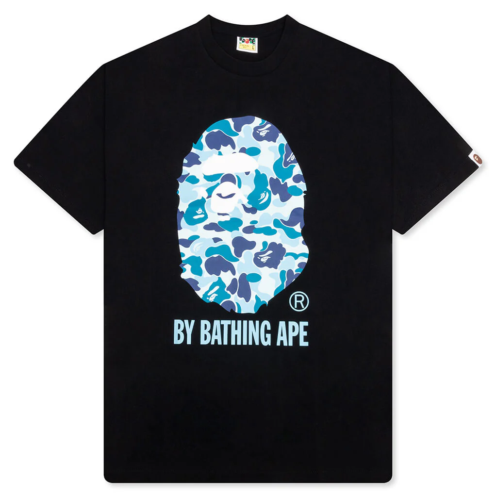 ABC Camo By Bathing Ape Tee - Black/Blue