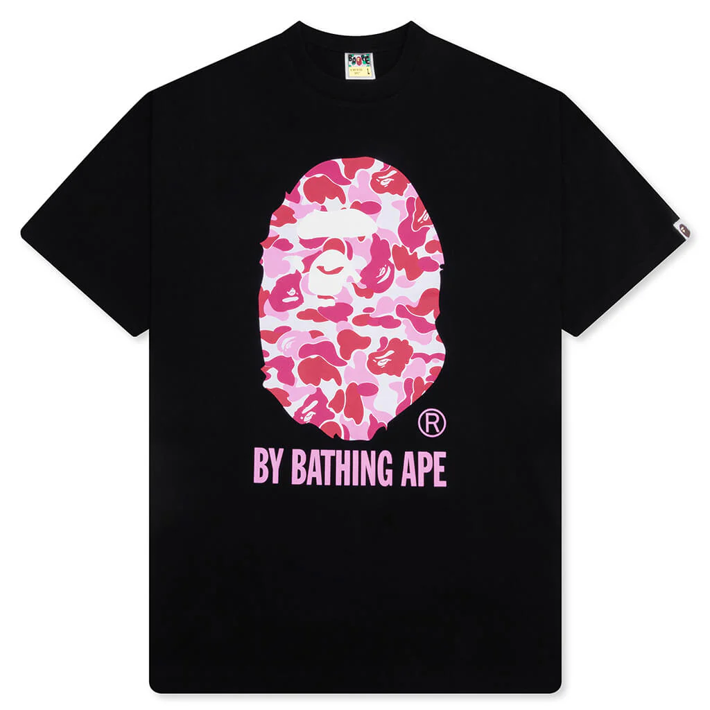 ABC Camo By Bathing Ape Tee - Black/Pink