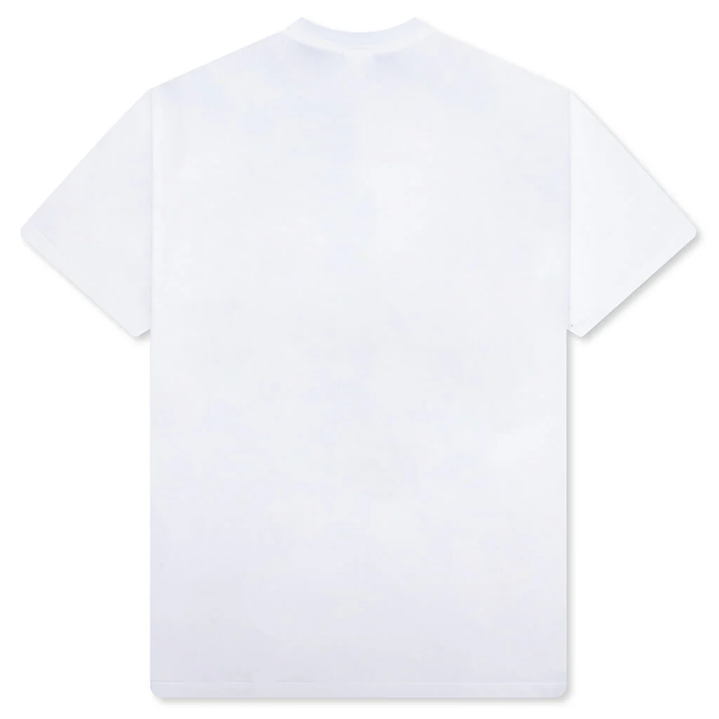 ABC Camo By Bathing Ape Tee - White/Blue - Image 2