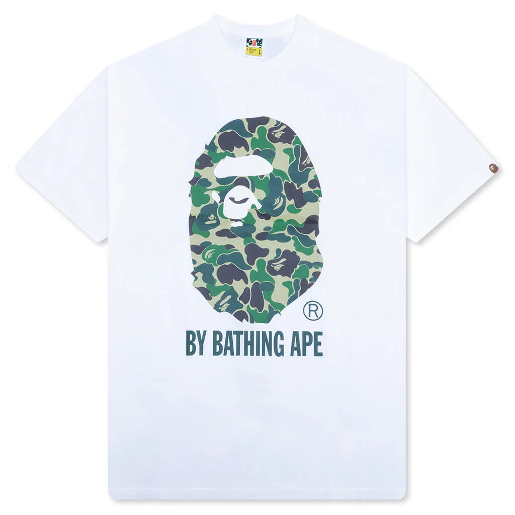 ABC Camo By Bathing Ape Tee - White/Green